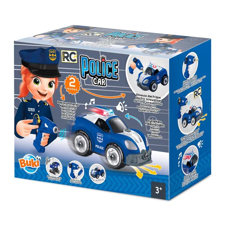 Construye coche de policía RC<Buki Clearance