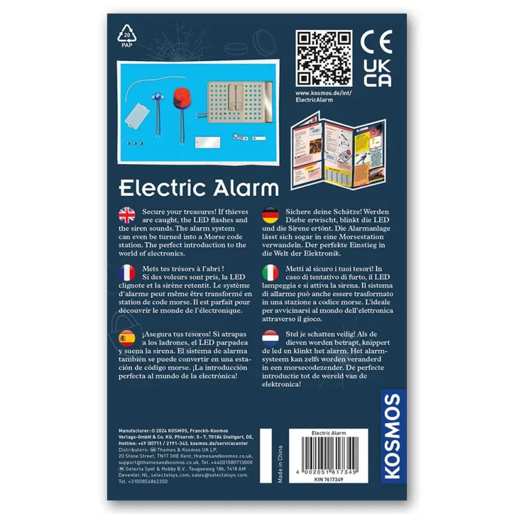 Construye tu alarma electrónica<Kosmos Clearance
