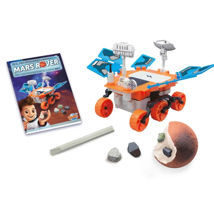 Construye vehículo espacial Mars Rover solar<Buki Best