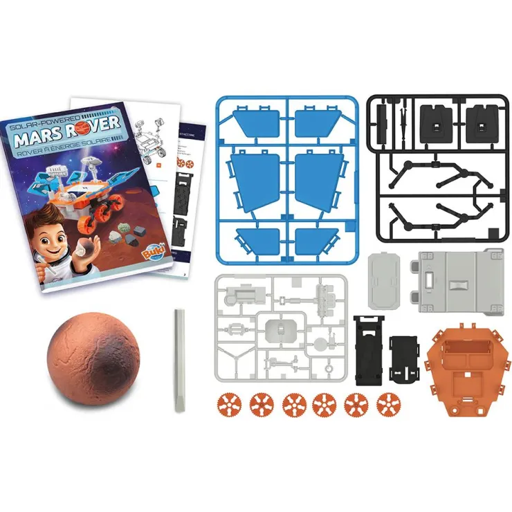 Construye vehículo espacial Mars Rover solar<Buki Best