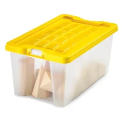 Contenedor multiusos con tapa 22,6 x 37 x 16cm.<Faibo Clearance