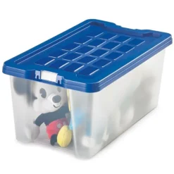 Contenedor multiusos con tapa 22,6 x 37 x 16cm.<Faibo Clearance