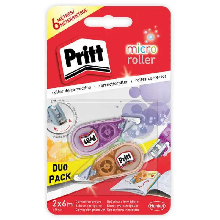 Corrector cinta 2 unidades Micro Roller<Pritt Clearance