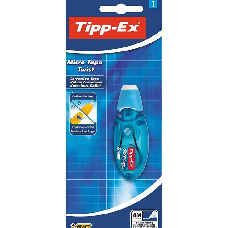 Corrector Tipp-Ex cinta Micro Tape<Bic Hot