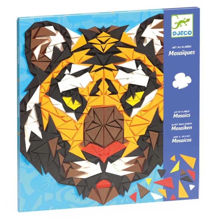 Crea mosaicos con teselas de foam<Djeco Outlet