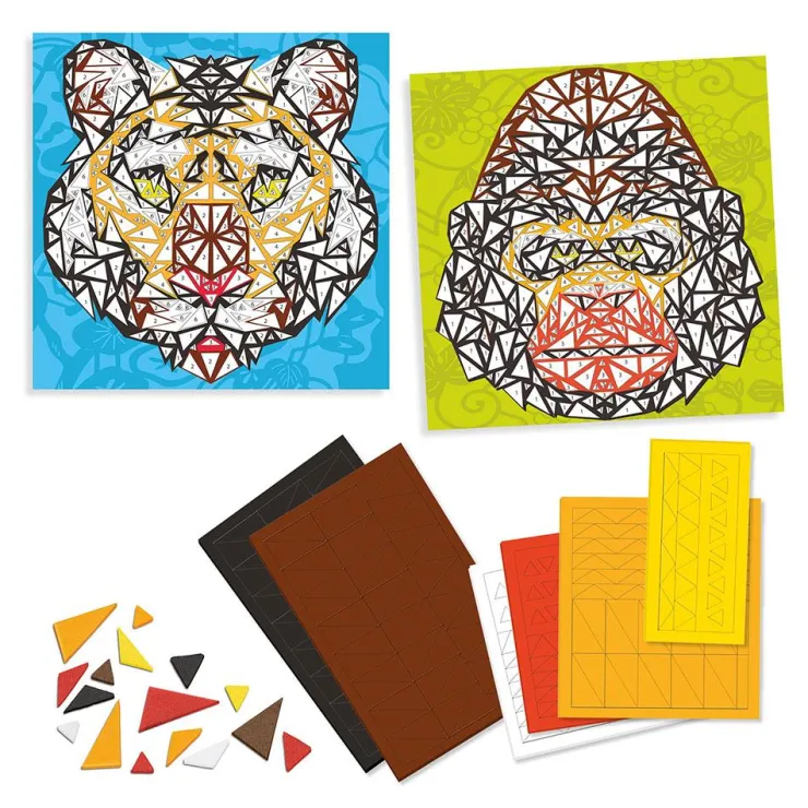 Crea mosaicos con teselas de foam<Djeco Outlet