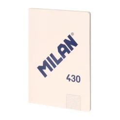 Cuaderno A4 48 hojas cuadro 5x5mm beige serie 1918<Milan Best