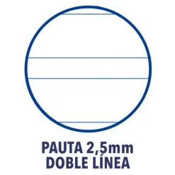 Cuaderno A5 pauta 2,5mm. 48 hojas Openflex<Oxford Online