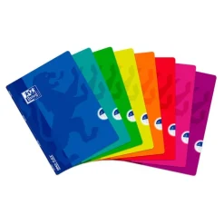 Cuaderno A4 raya horizontal 48hj tapa plástico<Oxford New