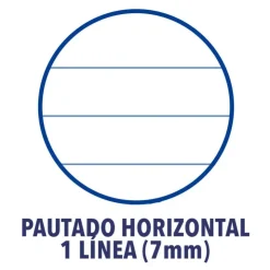 Cuaderno A5 raya horizontal 48hojas tapa plástico<Oxford Discount