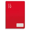 Cuaderno cuarto color rojo pauta Montessori 5mm 32 hojas<Escolofi New