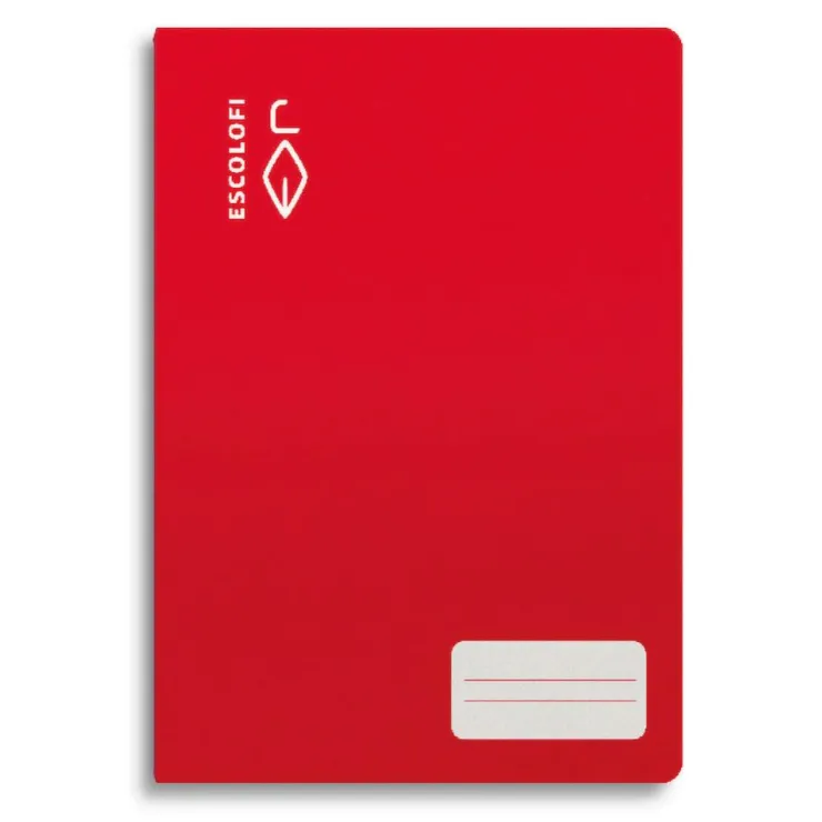 Cuaderno cuarto color rojo pauta Montessori 3,5mm. 32 hojas<Escolofi Hot
