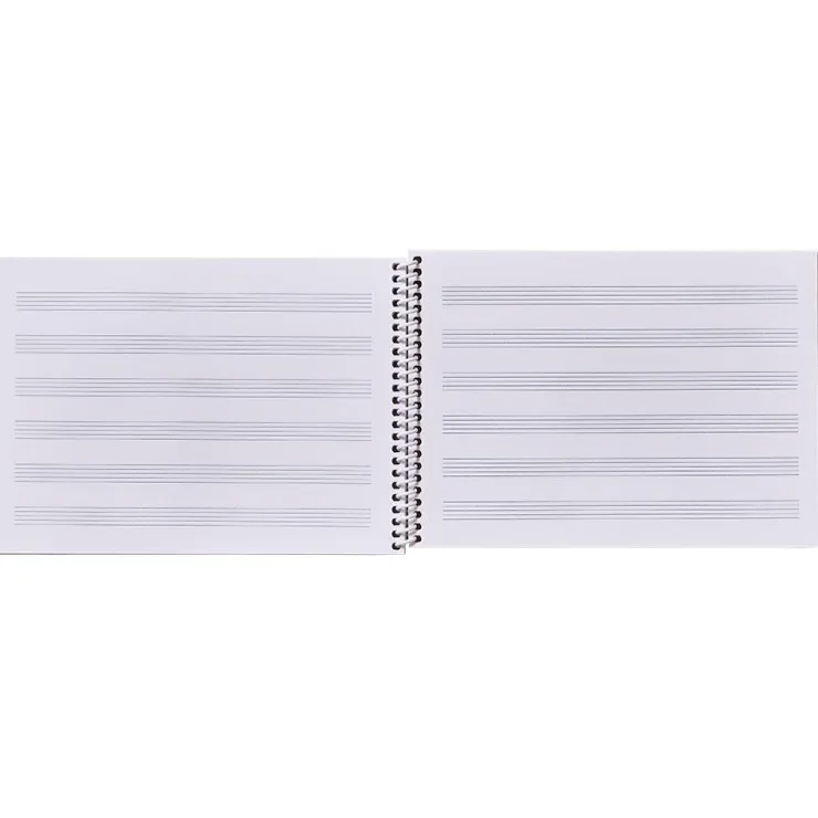 Cuaderno de música Basic 6 pentagramas.<Additio Discount