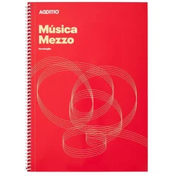 Cuaderno de música Mezzo<Additio New