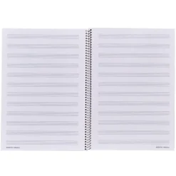 Cuaderno de música Mezzo<Additio New