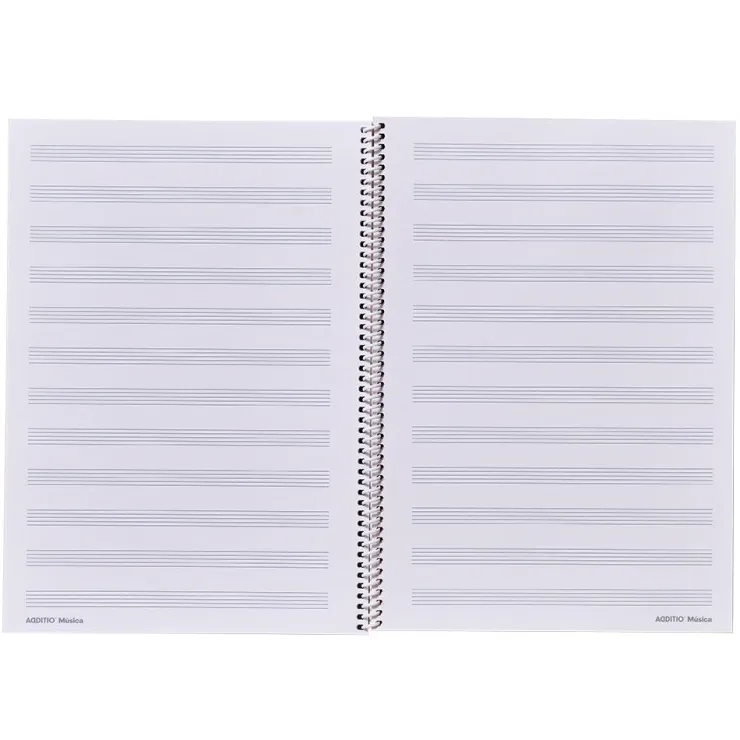 Cuaderno de música Mezzo<Additio New