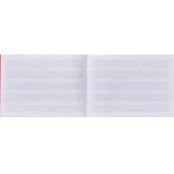 Cuaderno de música Basic 5 pentagramas<Additio Sale