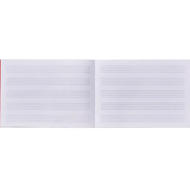 Cuaderno de música Basic 5 pentagramas<Additio Sale