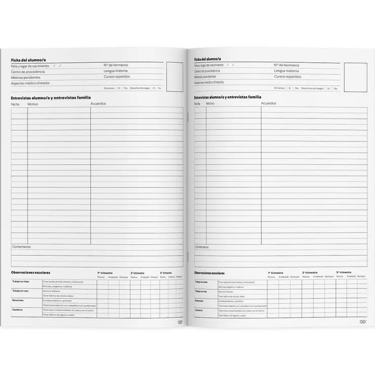 Cuaderno de tutoría<Additio Hot
