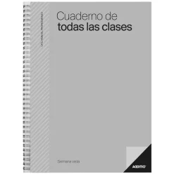 Cuaderno del profesor para todas las clases semana vista vertical<Additio Online