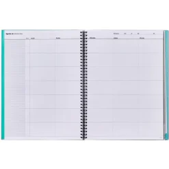 Cuaderno del profesor para todas las clases semana vista vertical<Additio Online