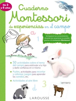 Cuaderno Montessori de experiencias en el campo< Hot