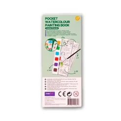 Cuaderno pocket acuarelas animalitos<Mieredu Hot