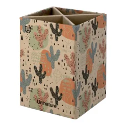 Cubilete cactus reciclado Uninature Design 7x7x10cm<Grafoplas Discount