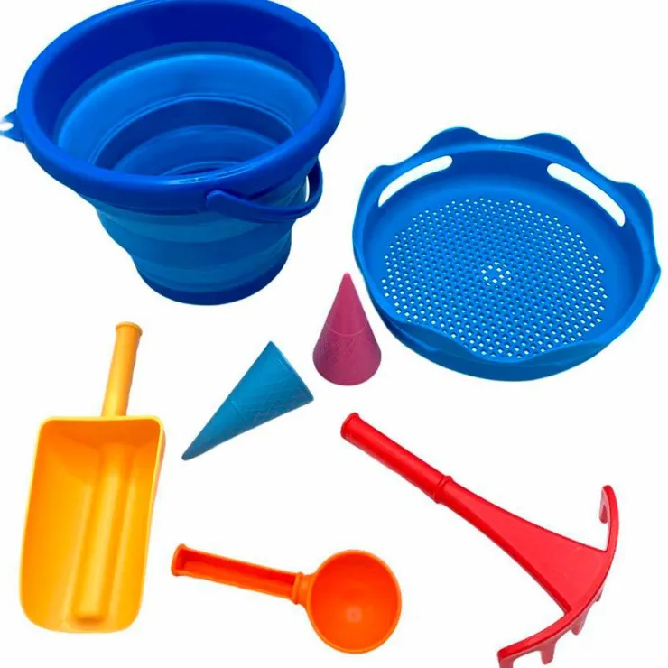 Cubo 7 en 1 azul<CompacToys New