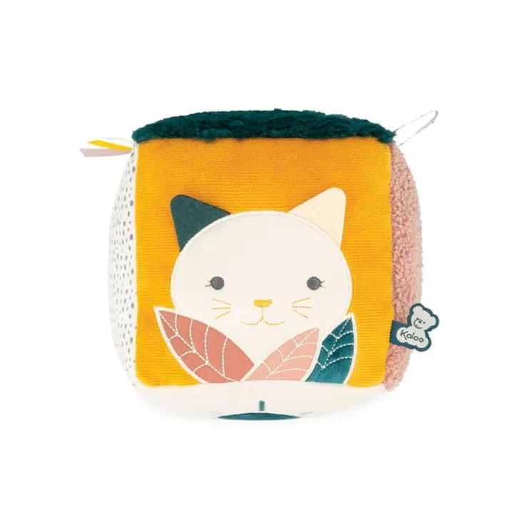 Cubo de tela con texturas<Kaloo Sale