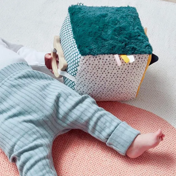 Cubo de tela con texturas<Kaloo Sale