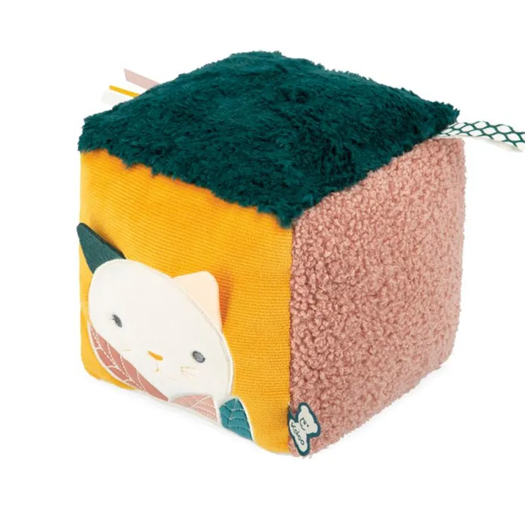 Cubo de tela con texturas<Kaloo Sale