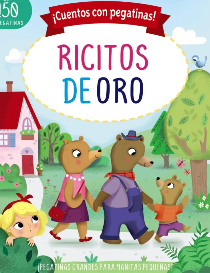 ¡Cuentos con pegatinas! Ricitos de Oro< Clearance