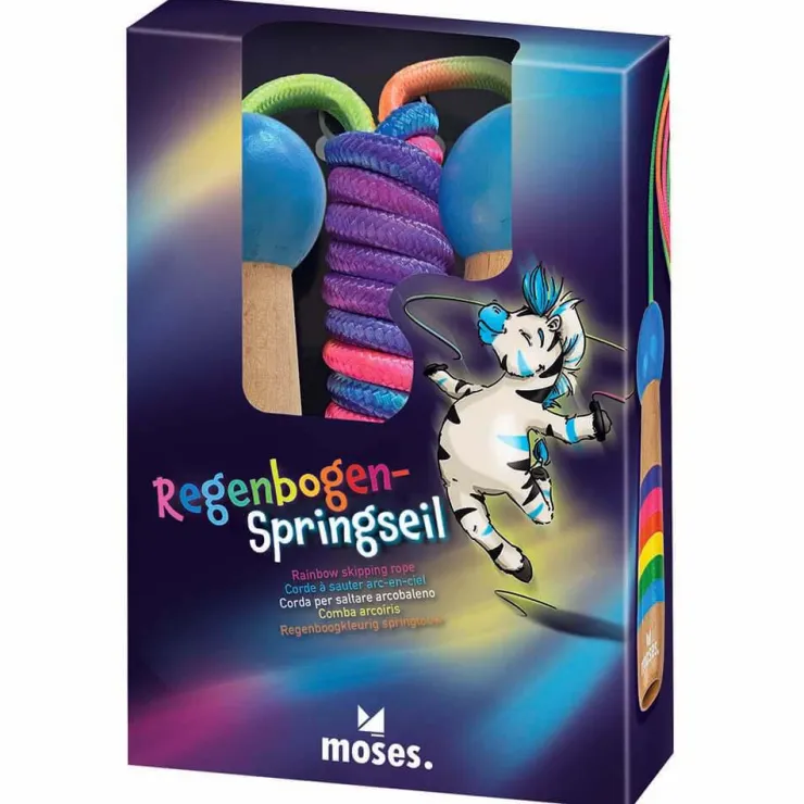 Cuerda de saltar arco iris 2,20m.<Moses Sale