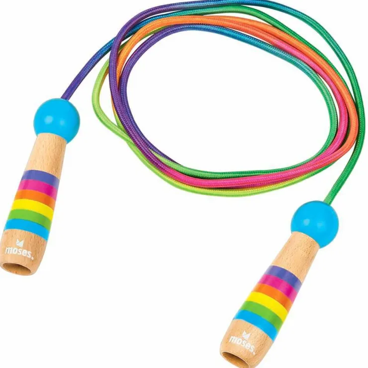 Cuerda de saltar arco iris 2,20m.<Moses Sale