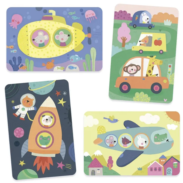 Dibujos mágicos para colorear transportes<Djeco Outlet