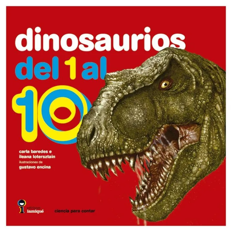 Dinosaurios del 1 al 10<