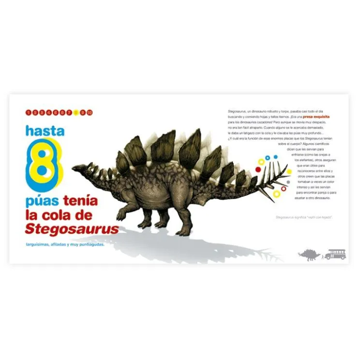 Dinosaurios del 1 al 10<