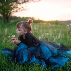 Disfraz bruja azul 5-6 años<Great Pretenders New
