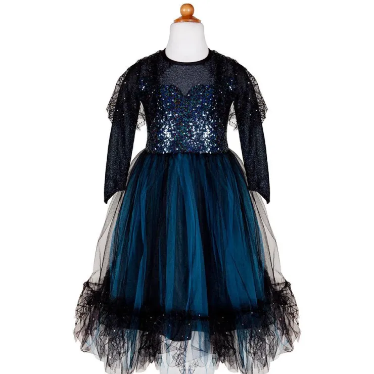 Disfraz bruja azul 5-6 años<Great Pretenders New