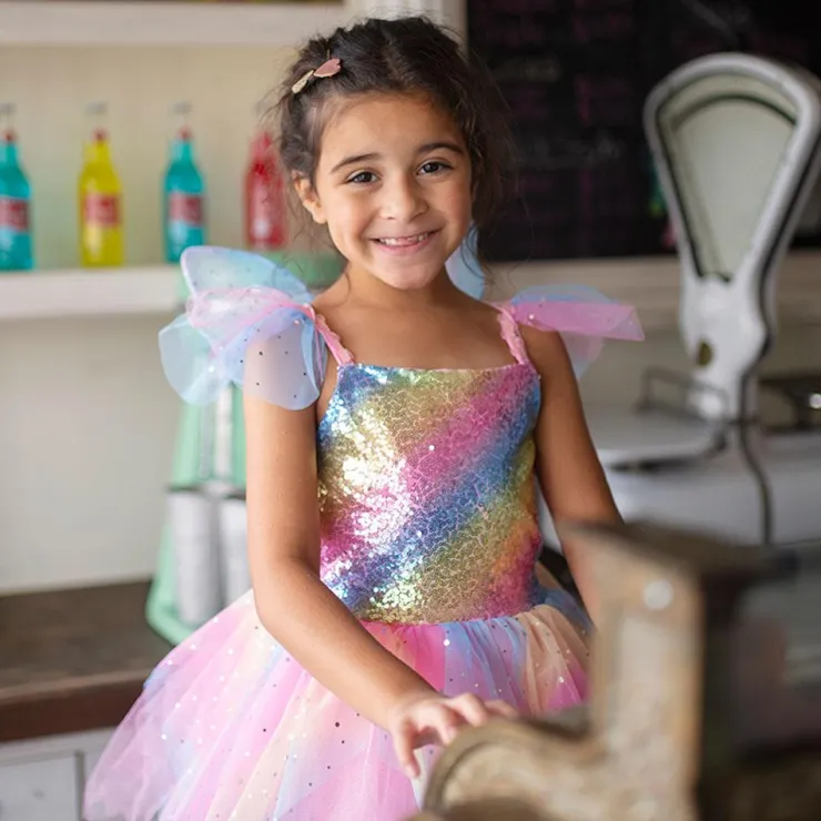 Disfraz hada rainbow 5-6 años<Great Pretenders Clearance