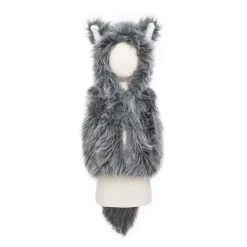 Disfraz lobo 3-4 años sudadera con capucha y guantes<Great Pretenders Online