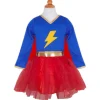 Disfraz superheroína 5-6 años<Great Pretenders New