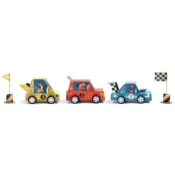 DIY 3 coches carreras grand prix<Djeco New