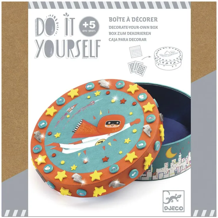 DIY caja para decorar<Djeco Outlet