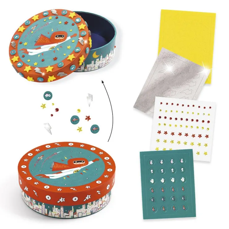 DIY caja para decorar<Djeco Outlet