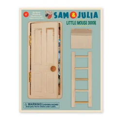 DIY puerta madera La Casa de los Ratones<Blackie Books Discount