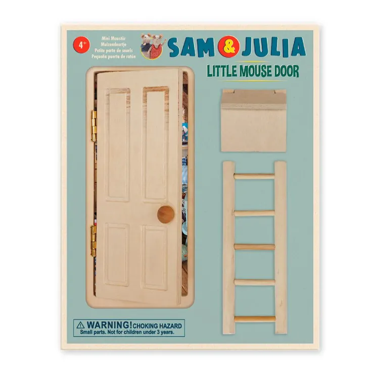 DIY puerta madera La Casa de los Ratones<Blackie Books Discount
