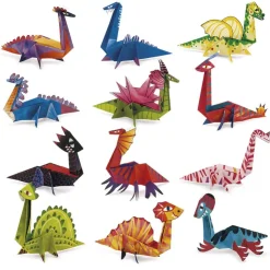 Easy origami dinosaurios<Ludattica New