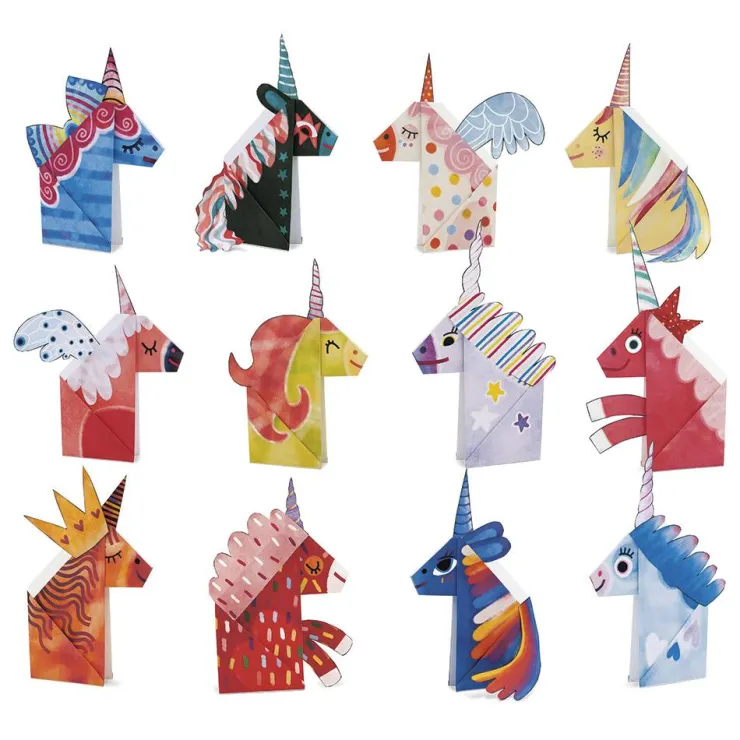 Easy origami unicornios<Ludattica Hot